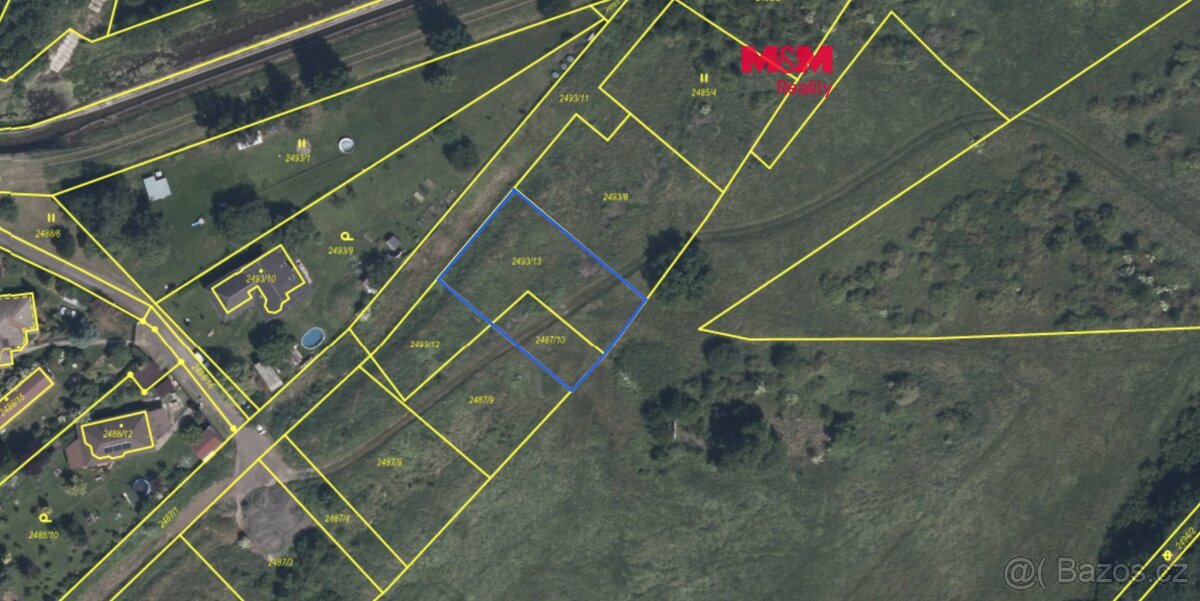 Prodej pozemku k bydlení, 1080 m2,v Černovicích