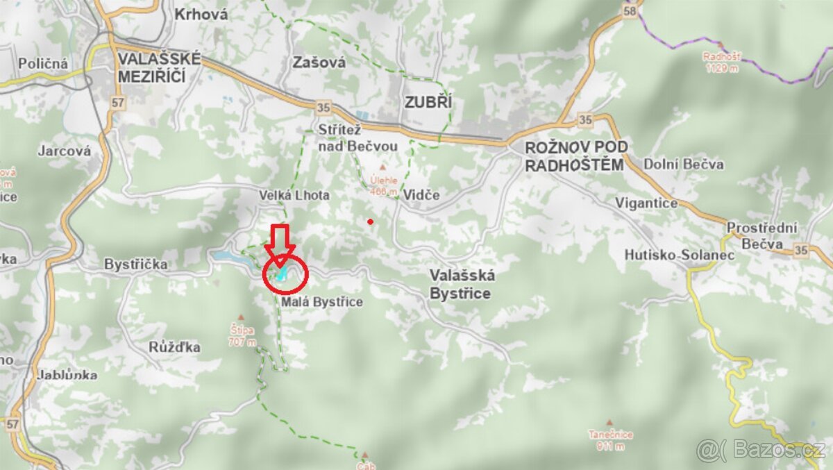 Prodej lesních pozemků k.ú. Malá Bystřice (1)