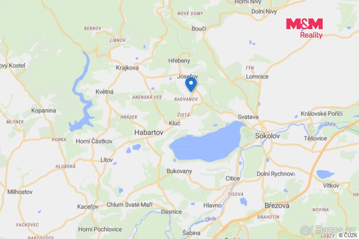 Prodej pozemku k bydlení, 8674 m², Josefov
