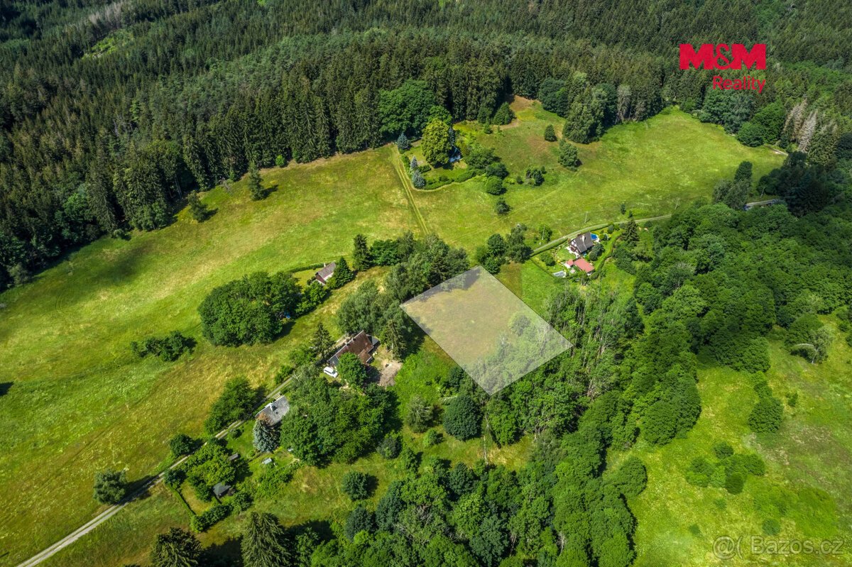 Prodej pozemku k bydlení, 4 140 m², Krásná Lípa