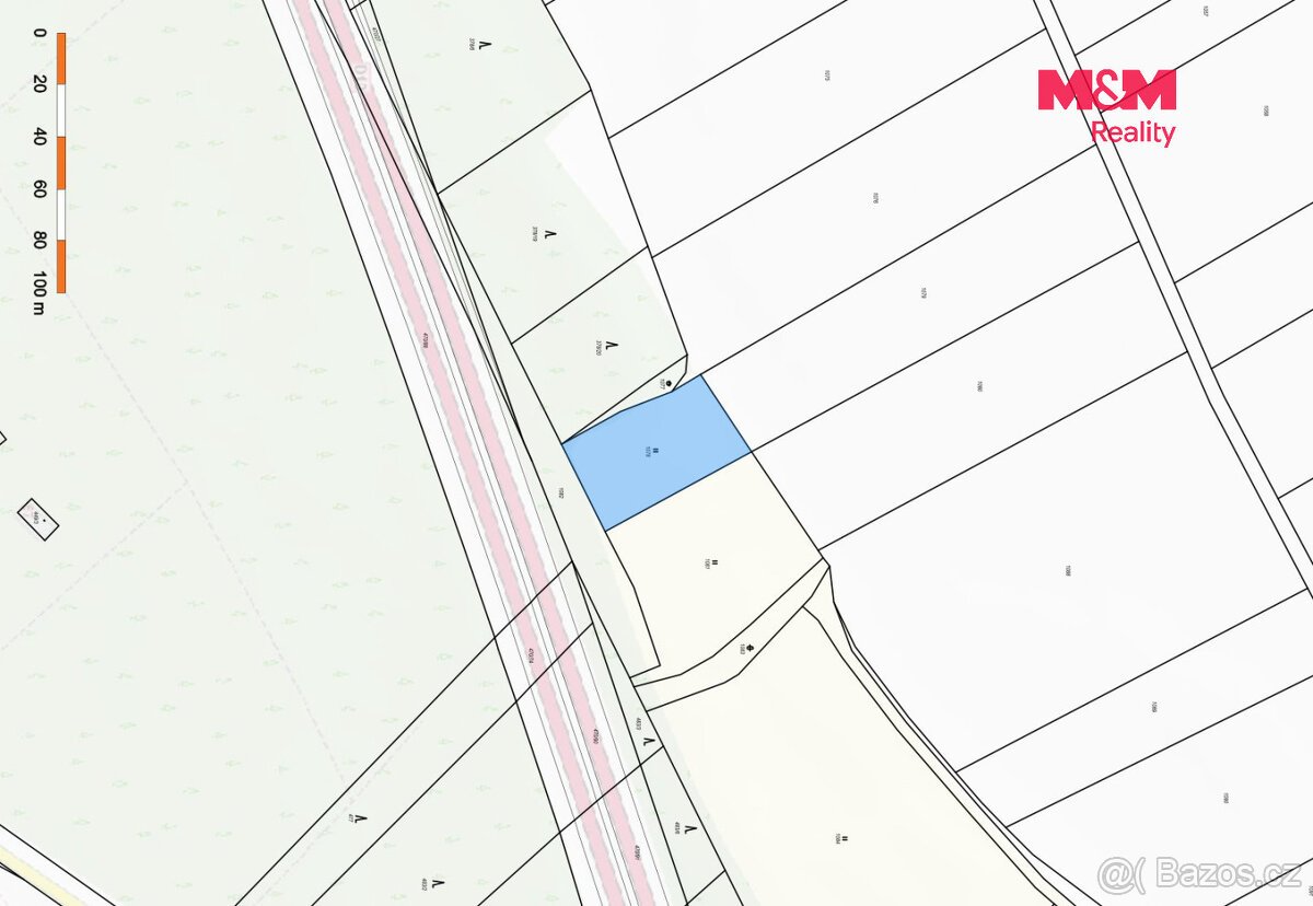 Prodej pole, 8786 m², Benátky nad Jizerou