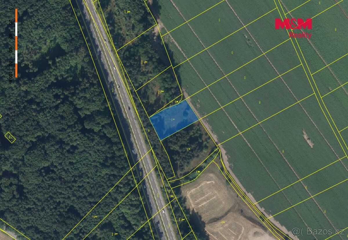 Prodej pole, 8786 m², Benátky nad Jizerou