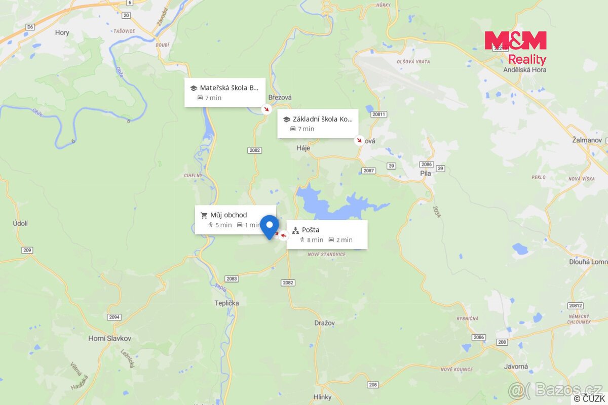 Prodej pozemku k bydlení, 4412 m2, Stanovice