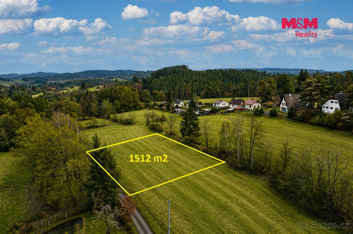 Prodej pozemku, 1512 m², Milešov