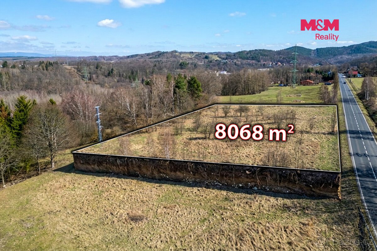 Prodej pozemku k bydlení, 8068 m², Loket