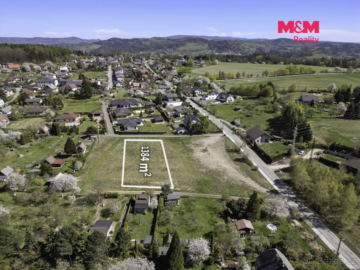Prodej pozemku k bydlení, 1384 m², Kramolna