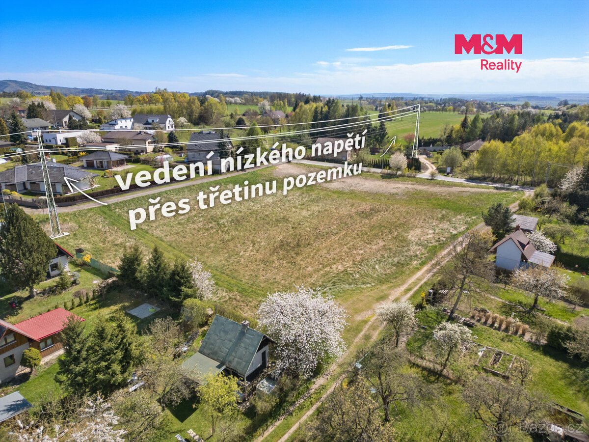 Prodej pozemku k bydlení, 1384 m², Kramolna
