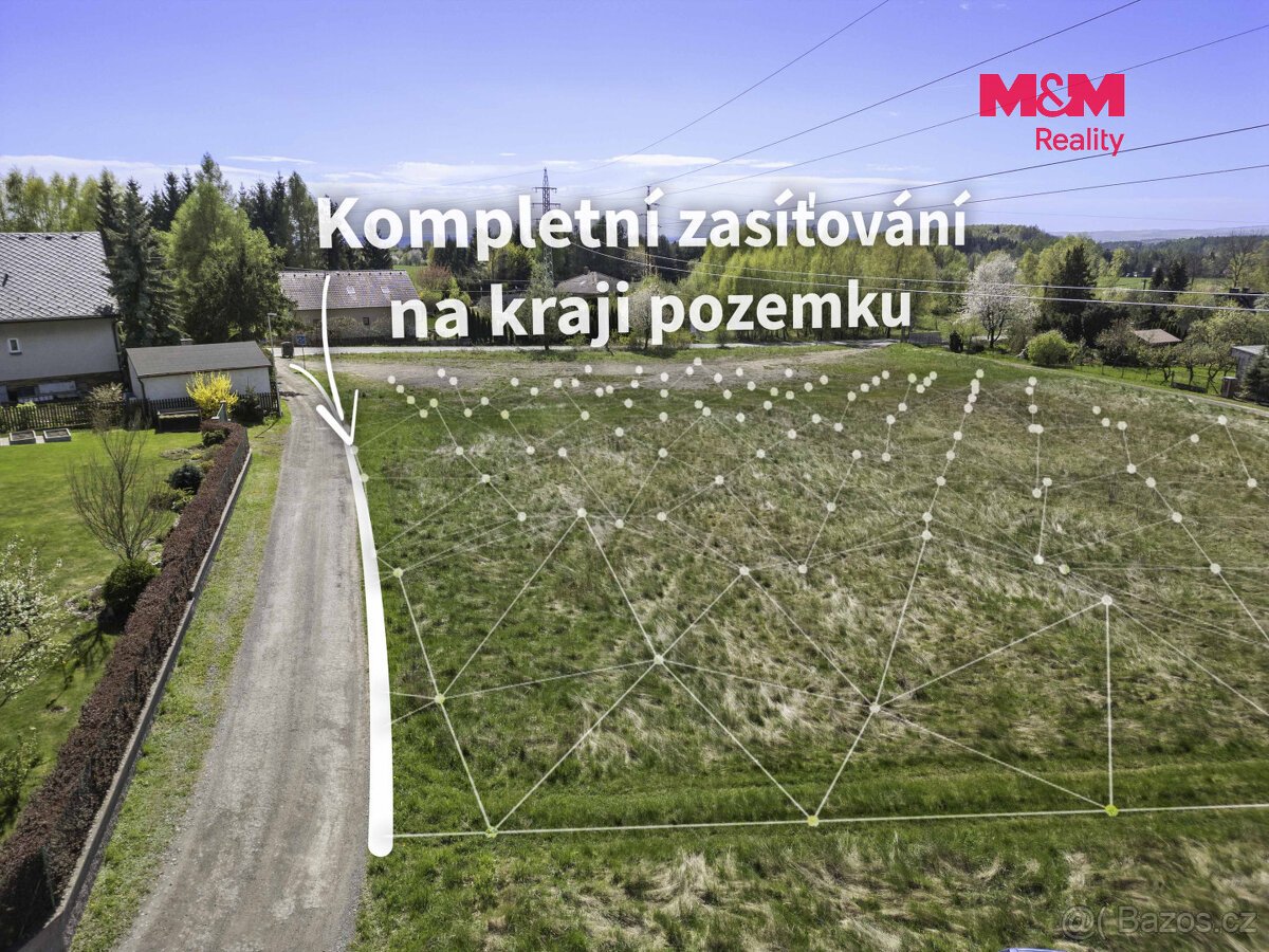 Prodej pozemku k bydlení, 1384 m², Kramolna
