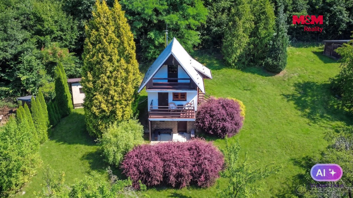 Prodej pozemku k bydlení, 1946 m², s chatou, Šternberk