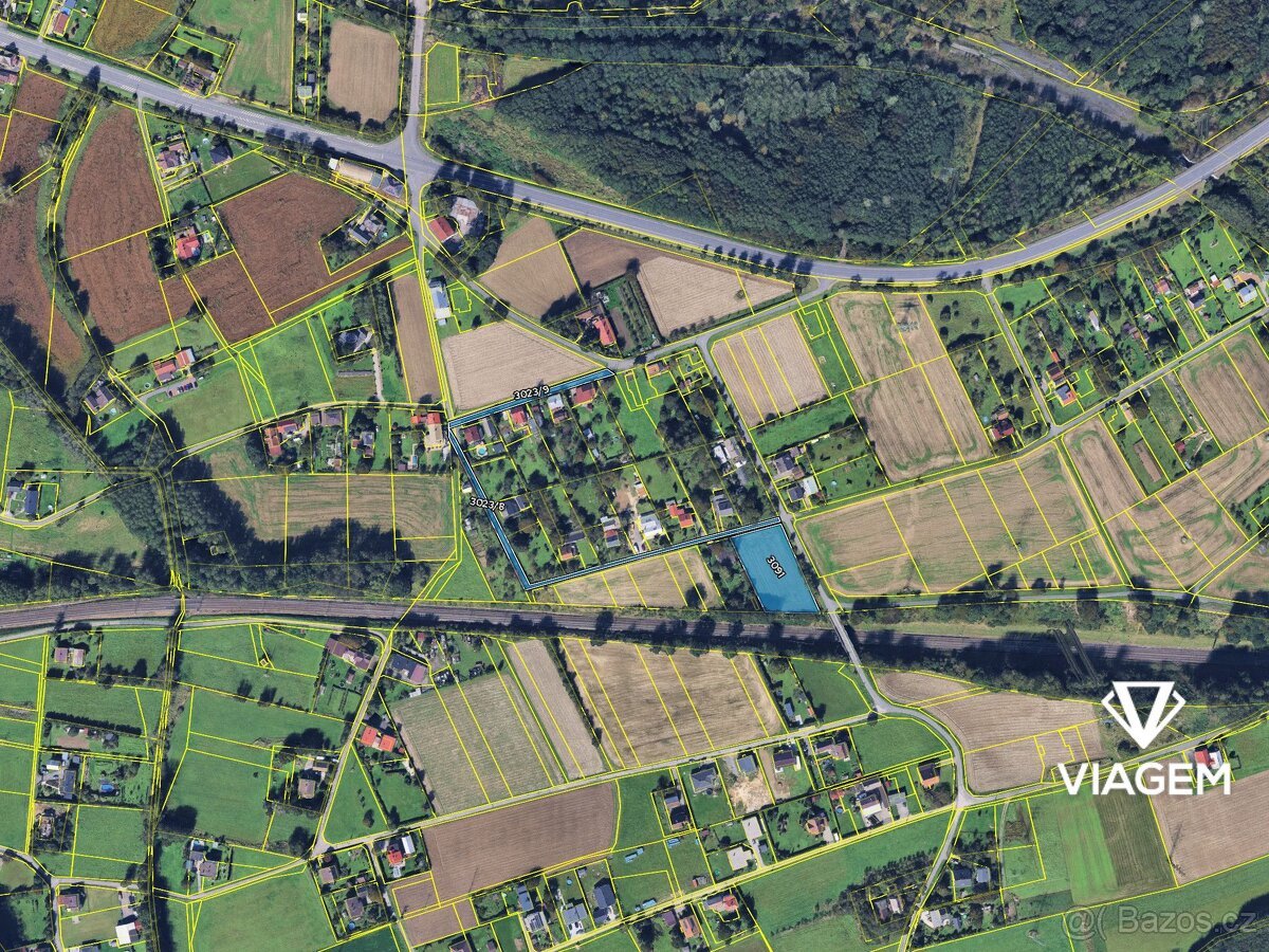 Spekulační - rezidenční 4 522 m², Podíl 50 % o výměře 1 520