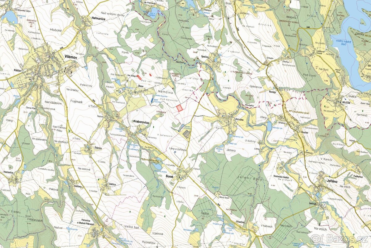 Zemědělská půda, prodej, Úhrov, Kraborovice, Havlíčkův Brod