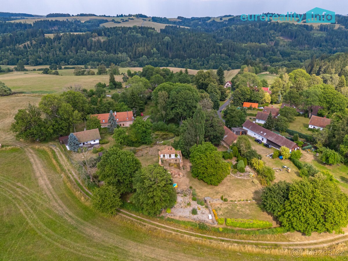 Prodej pozemky, 4 514 m², Martinov u Vlkovic
