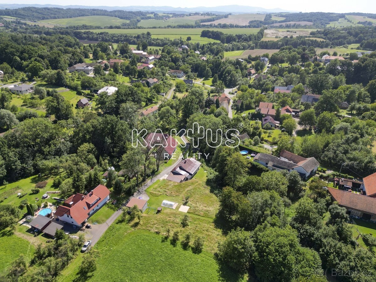 Stavební pozemek 1 400 m² – Blahutovice, okr. Nový Jičín