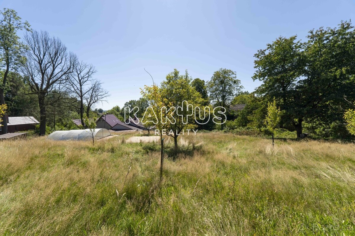 Stavební pozemek 1 400 m² – Blahutovice, okr. Nový Jičín
