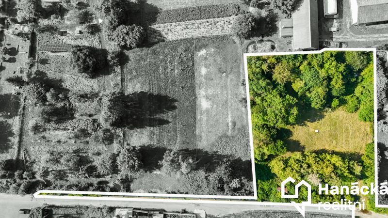 Prodej stavebního pozemku Podolí u Bouzova