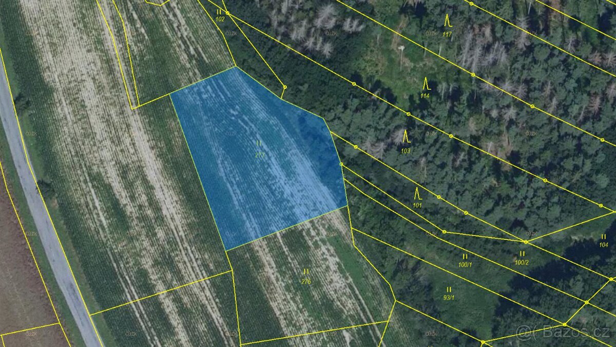 Zemědělské pozemky na Prostějovsku 28 243 m2