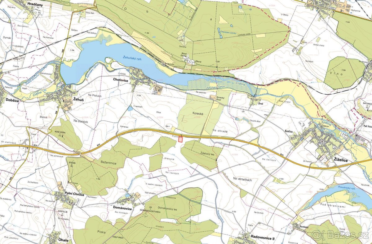 Zemědělská půda, prodej, Choťovice, Kolín
