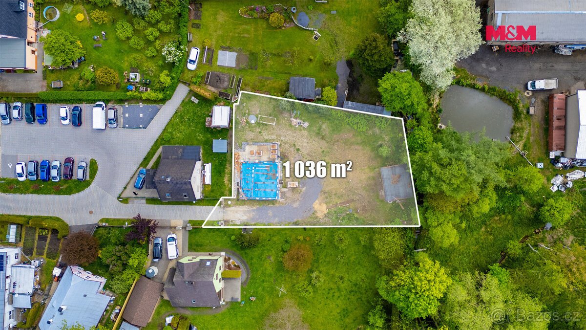 Prodej pozemku k bydlení, 1036 m², Nové Město pod Smrkem