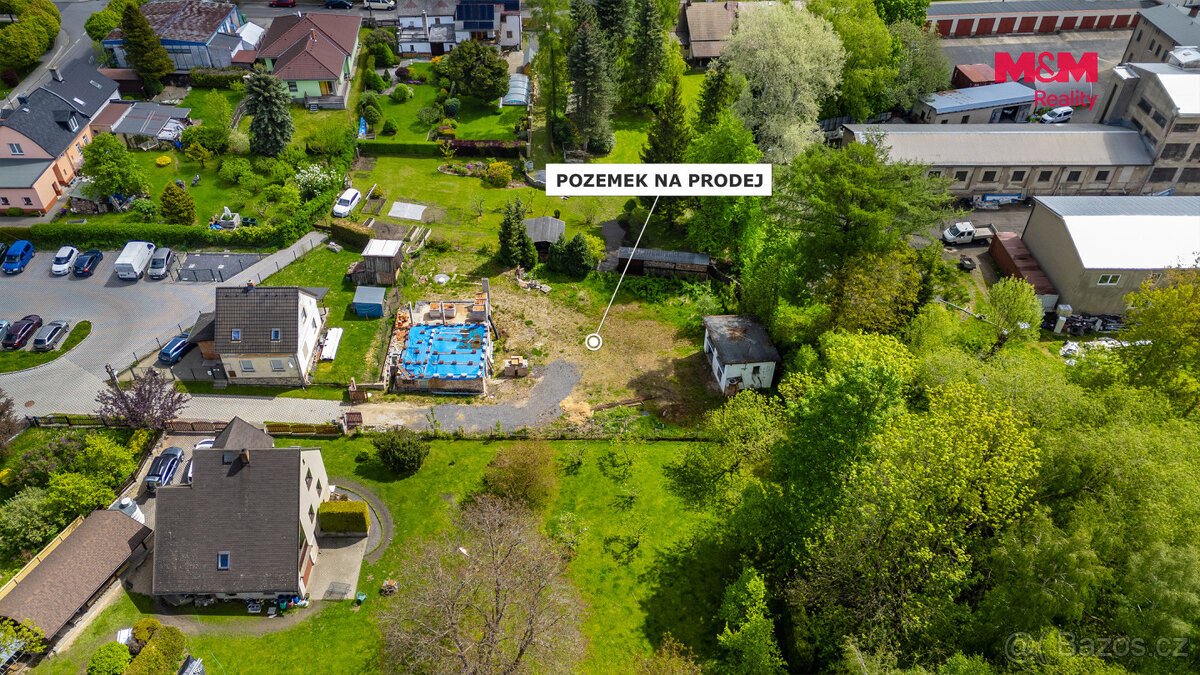 Prodej pozemku k bydlení, 1036 m², Nové Město pod Smrkem