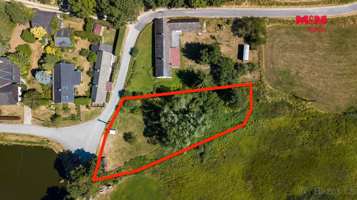Prodej pozemku k bydlení, 1609 m², Slavonice - Stálkov