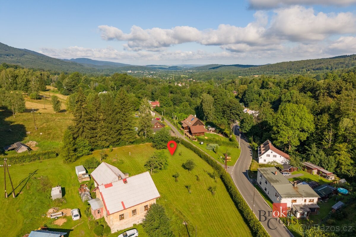 Prodej, pozemky/bydlení, 1200 m2, Bílý Potok , Liberec [ID 8