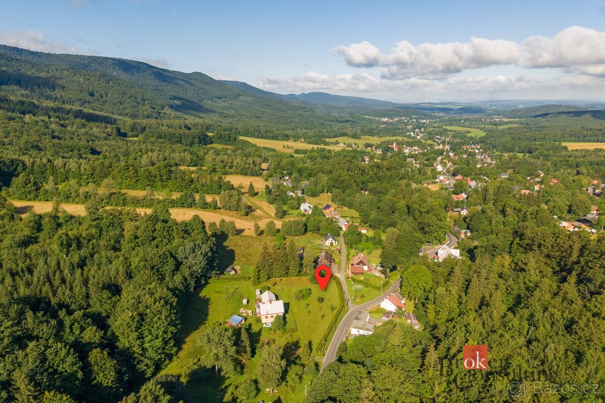Prodej, pozemky/bydlení, 1200 m2, Bílý Potok , Liberec [ID 8