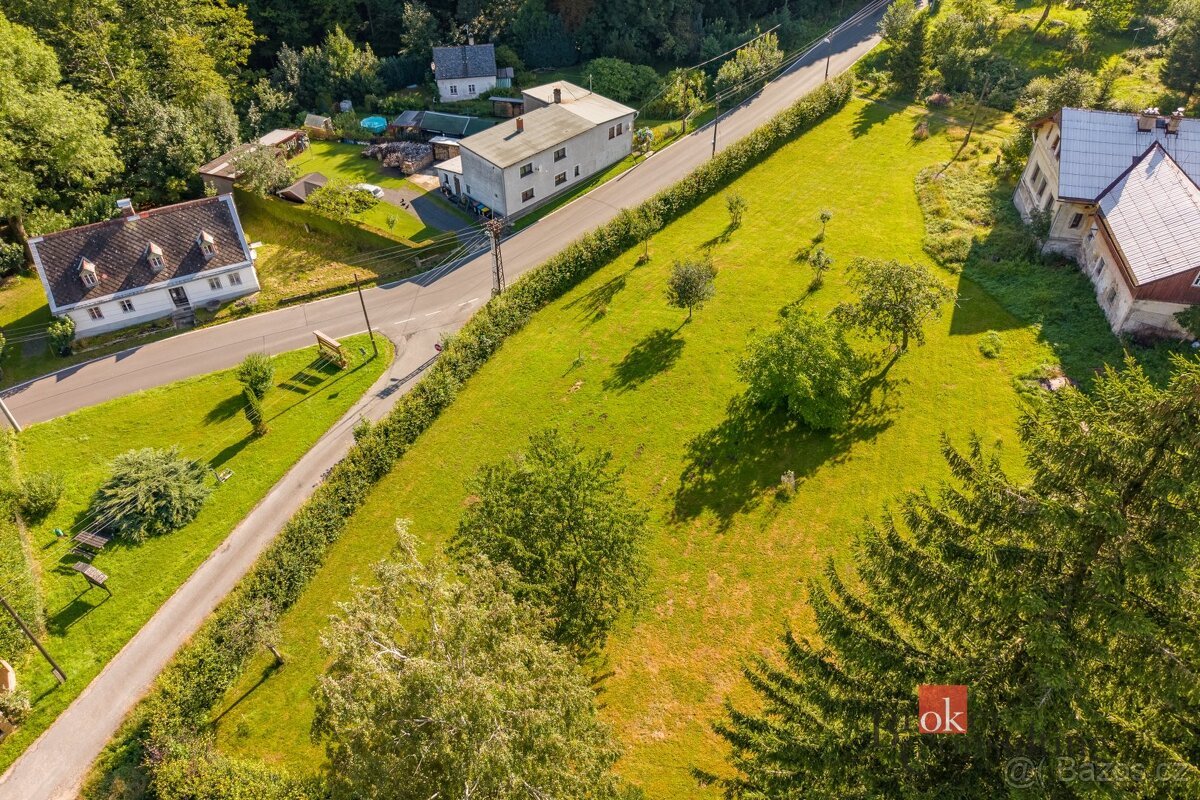 Prodej, pozemky/bydlení, 1200 m2, Bílý Potok , Liberec [ID 8
