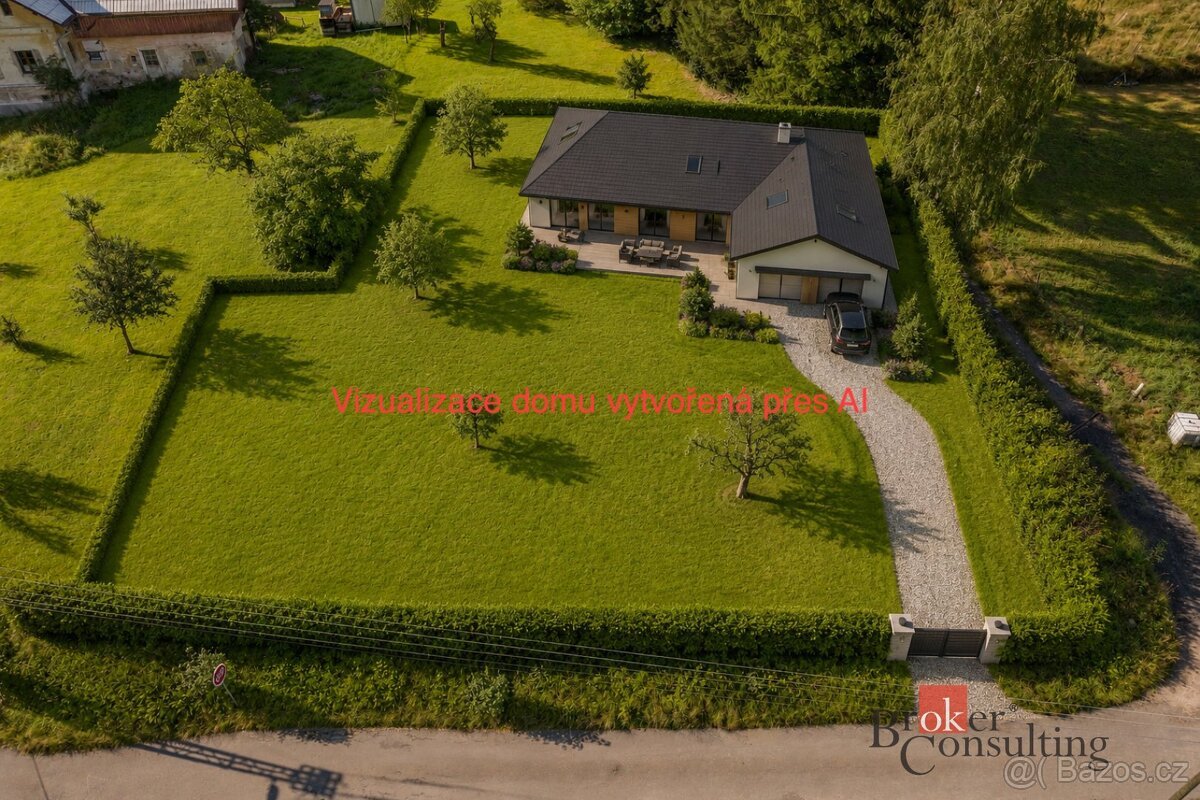 Prodej, pozemky/bydlení, 1200 m2, Bílý Potok , Liberec [ID 8