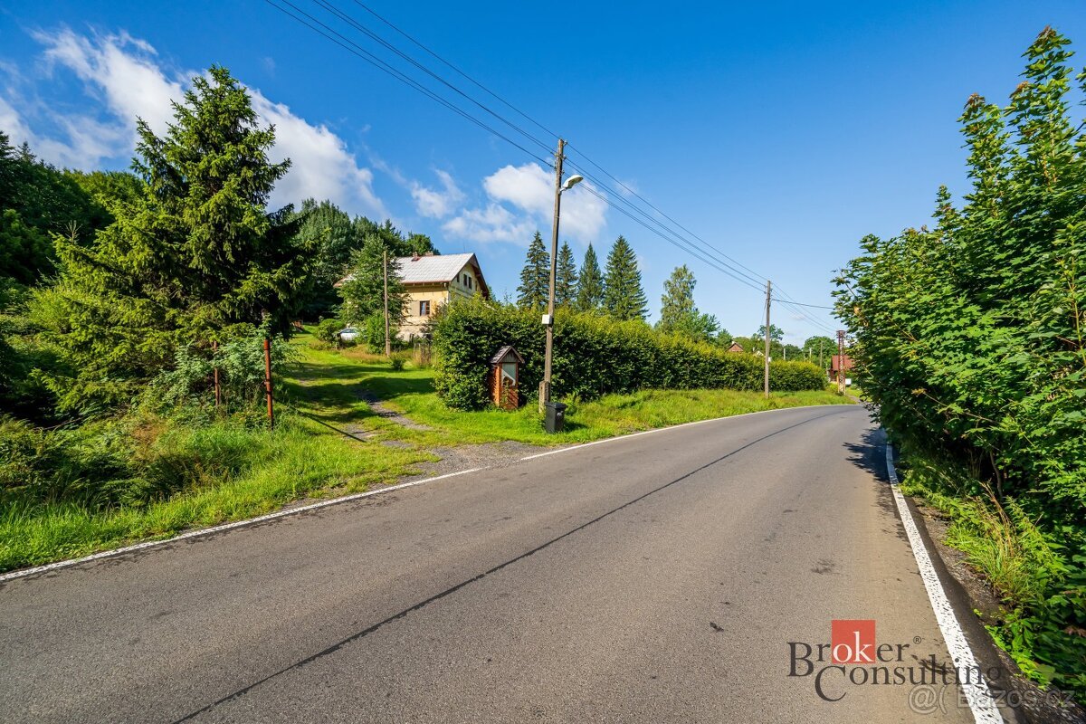Prodej, pozemky/bydlení, 1200 m2, Bílý Potok , Liberec [ID 8