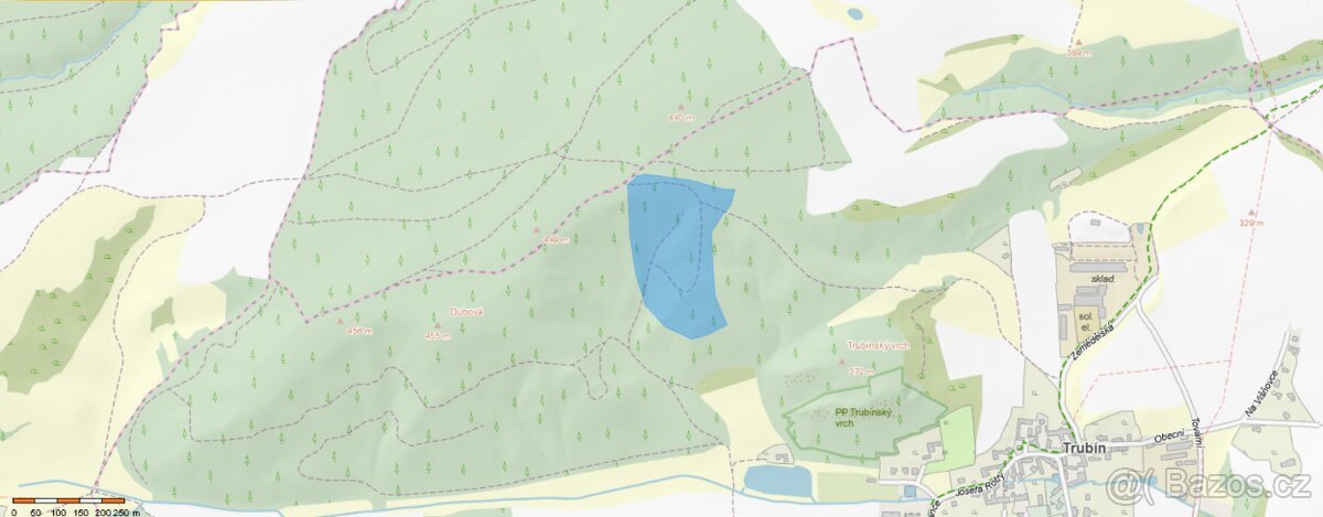 SLEVA 312 000 Kč 134 letý, 6 ha les, Křivoklátsko, 30 Kč/m2