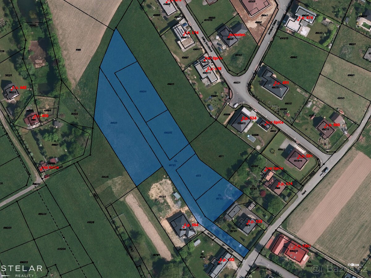 Prodej pozemku pro bydlení, 800 m2, Frýdek-Místek