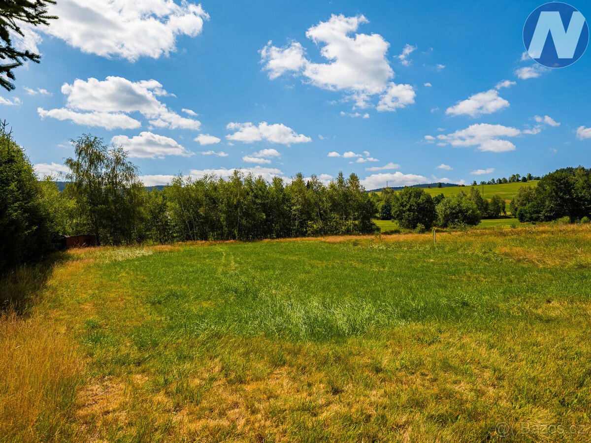 Prodej zasíťovaného stavebního pozemku 1 563 m² - Zdíkov, Šu