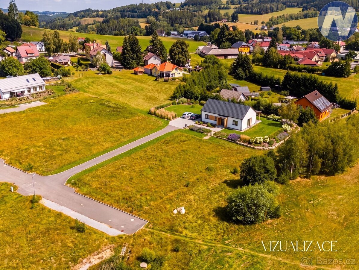 Prodej zasíťovaného stavebního pozemku 1 563 m² - Zdíkov, Šu