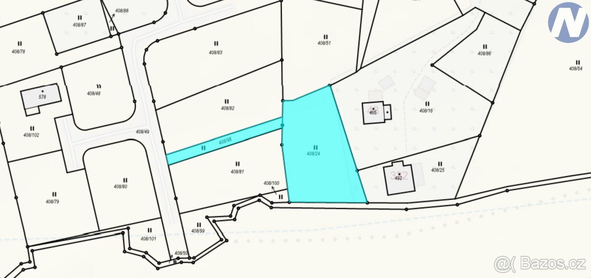 Prodej zasíťovaného stavebního pozemku 1 563 m² - Zdíkov, Šu
