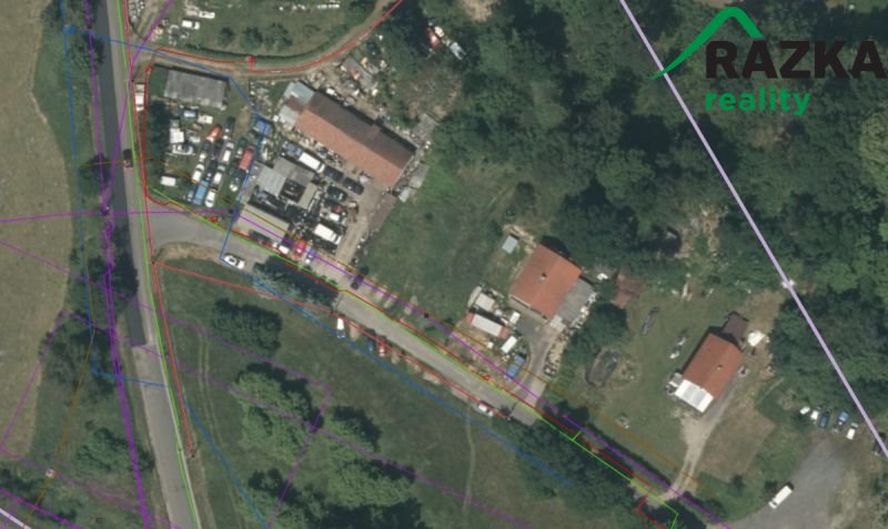 Stavební pozemek (1661 m2) Nebanice, okr. Cheb