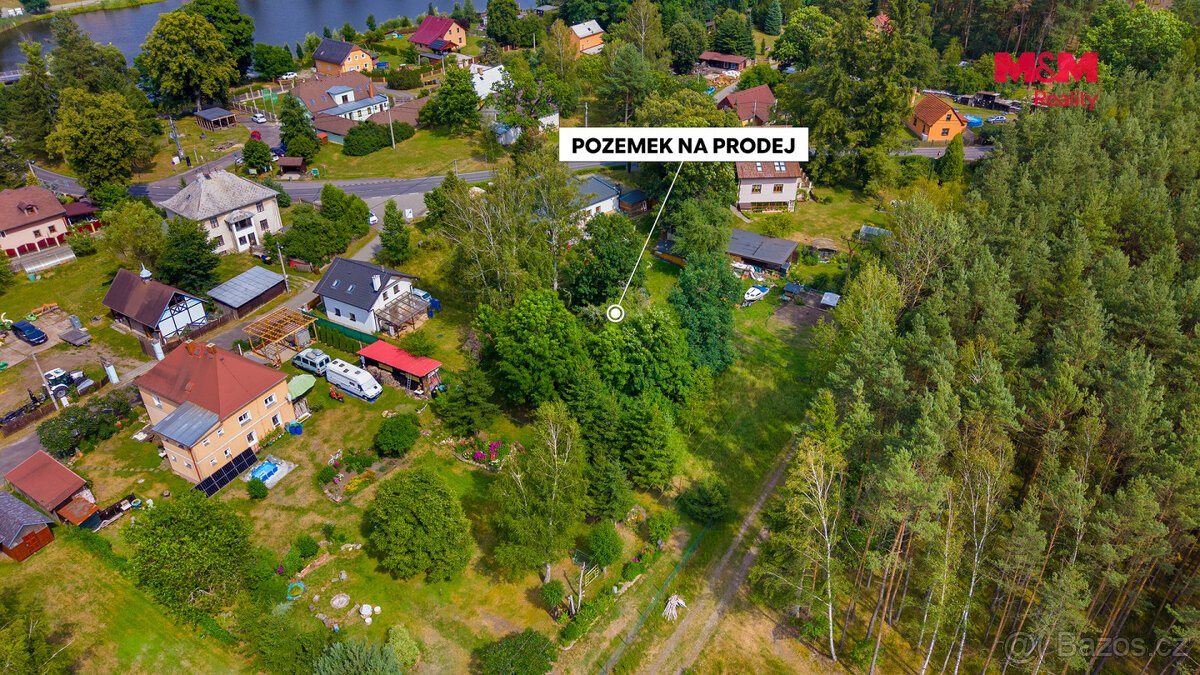 Prodej pozemku k bydlení, 1263 m², Ralsko - Hradčany
