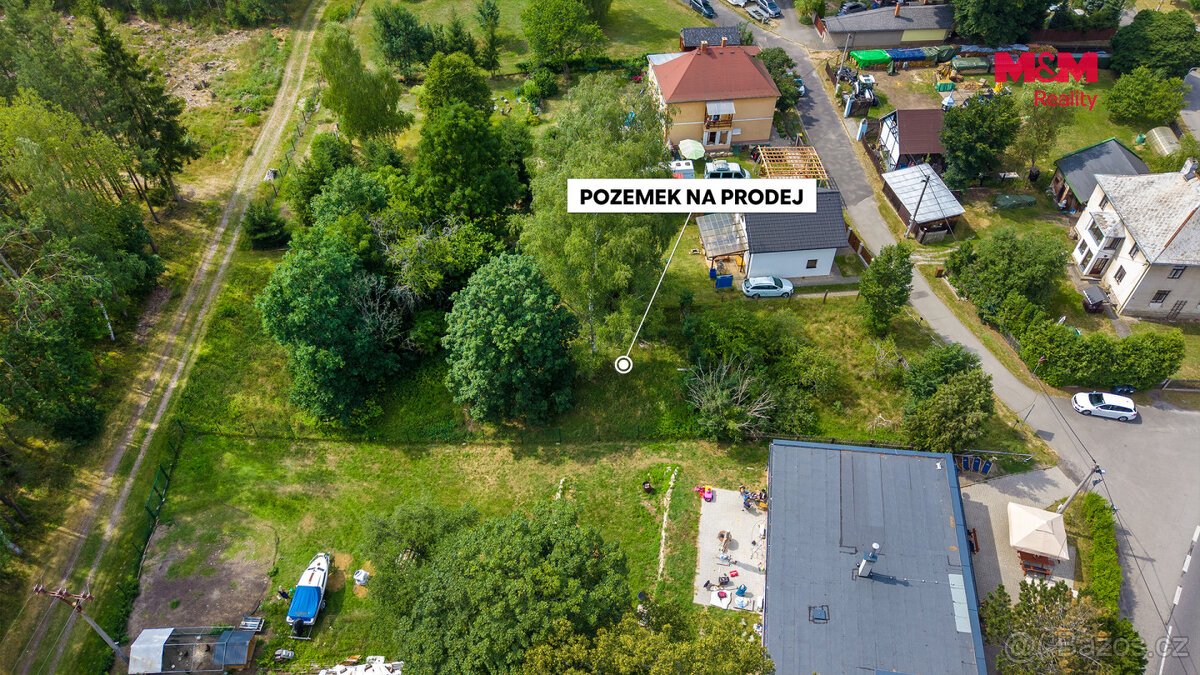 Prodej pozemku k bydlení, 1263 m², Ralsko - Hradčany