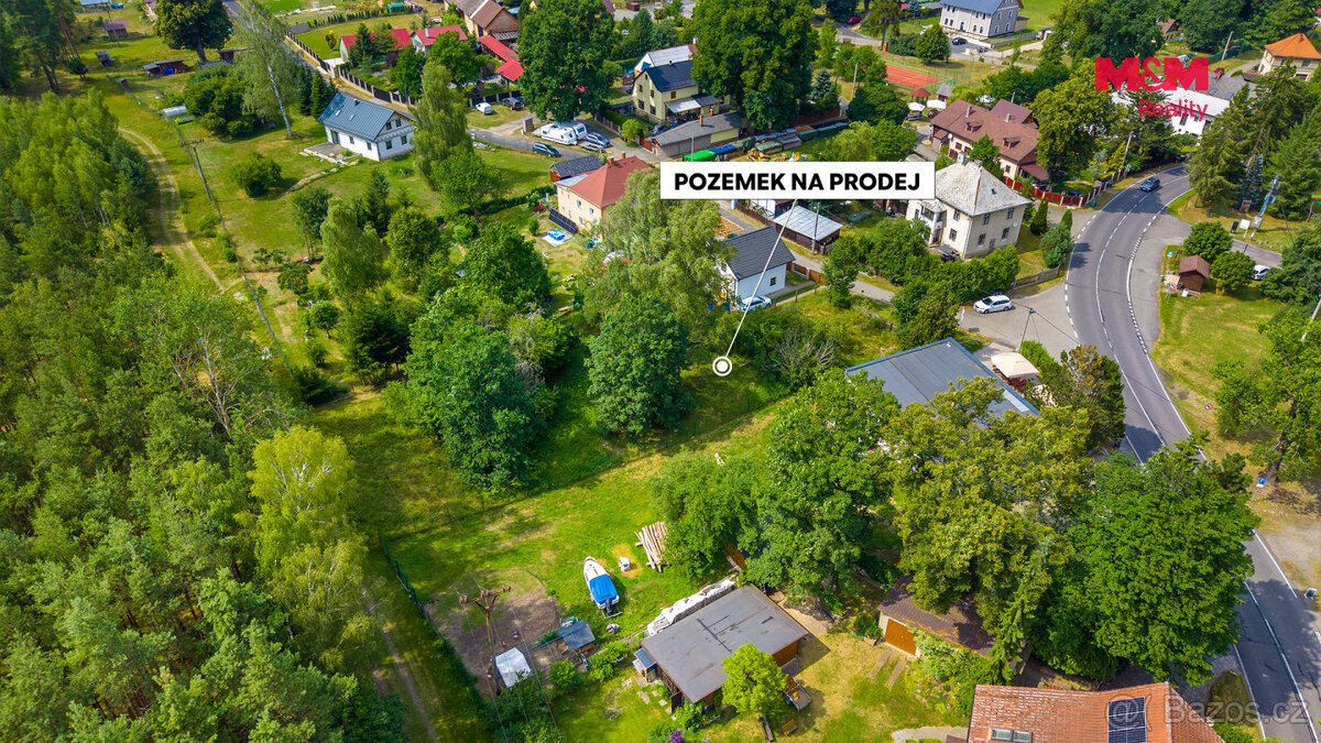 Prodej pozemku k bydlení, 1263 m², Ralsko - Hradčany