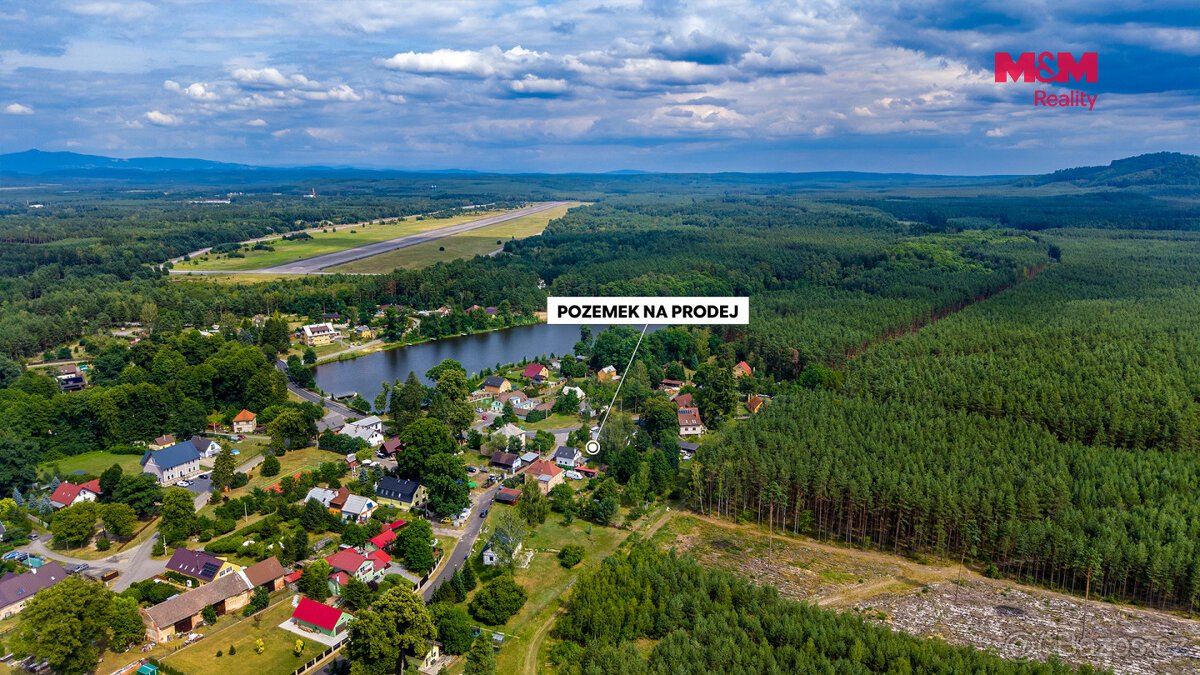 Prodej pozemku k bydlení, 1263 m², Ralsko - Hradčany