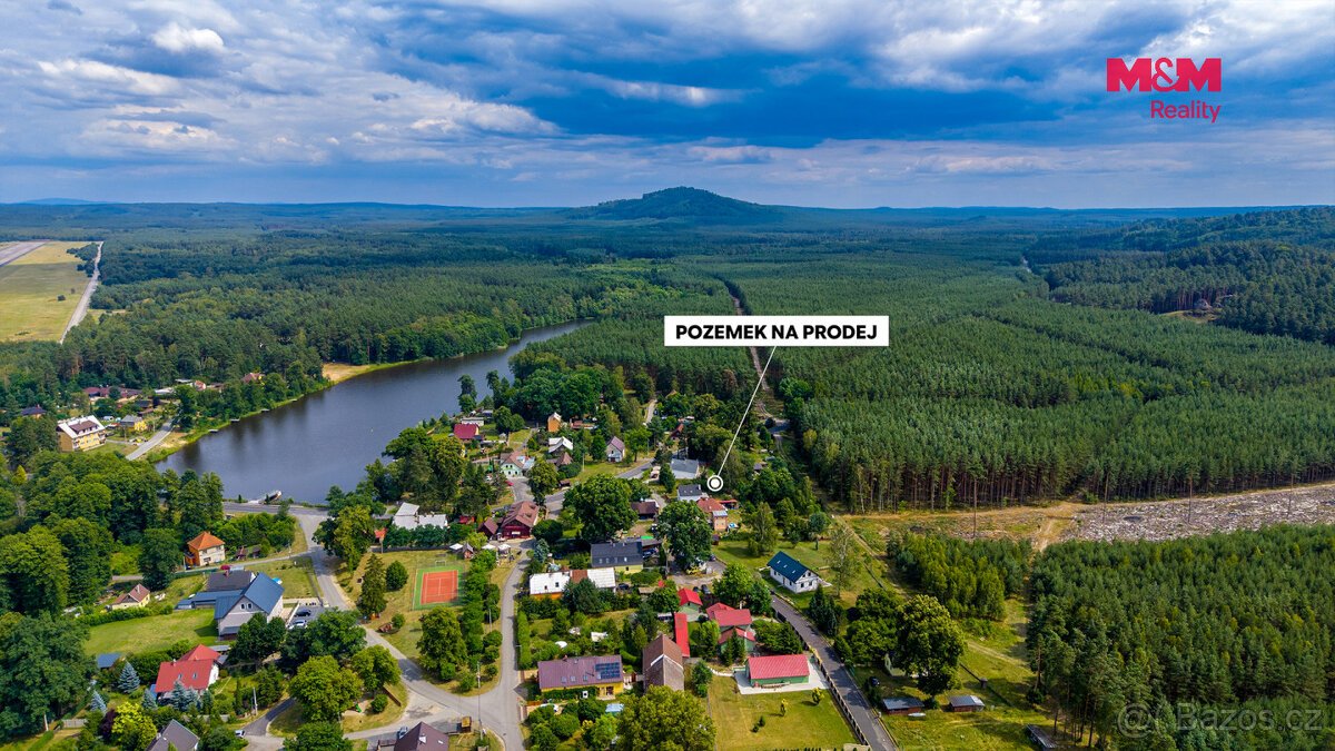 Prodej pozemku k bydlení, 1263 m², Ralsko - Hradčany