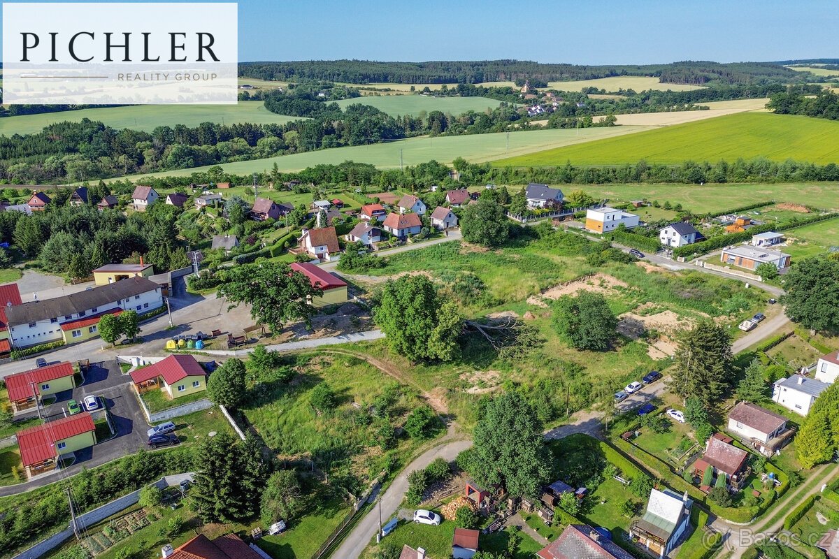 Prodej stavebního pozemku, 1003 m², Hracholusky