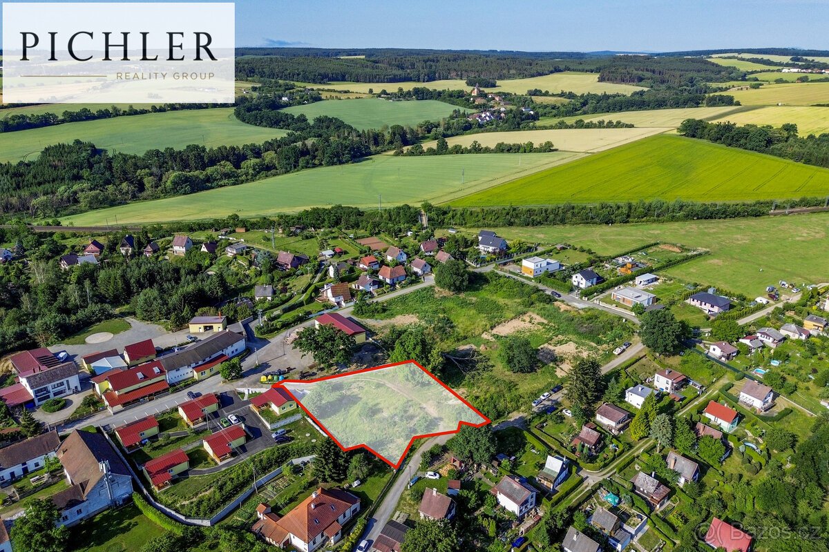 Prodej stavebního pozemku, 1783 m², Hracholusky