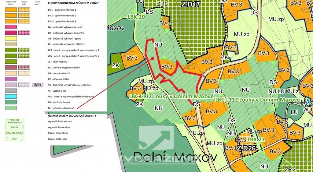 Pozemek (6.990 m2) - Josefův Důl, Jablonec nad Nisou