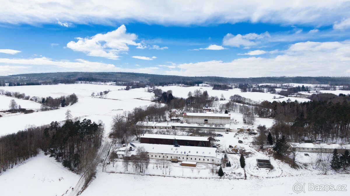 Prodej stavebního pozemku 3310 m2, Řečice u Humpolce