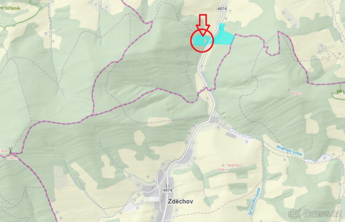 Prodej pozemků k.ú. Huslenky (3)