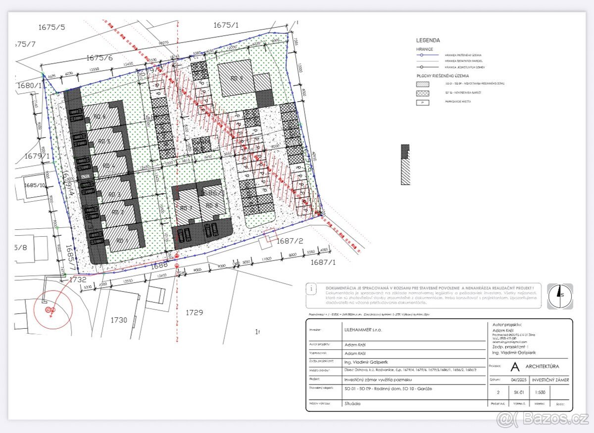 Na predaj: investičný pozemok Ostrava-Radvanice, 6 300 m²