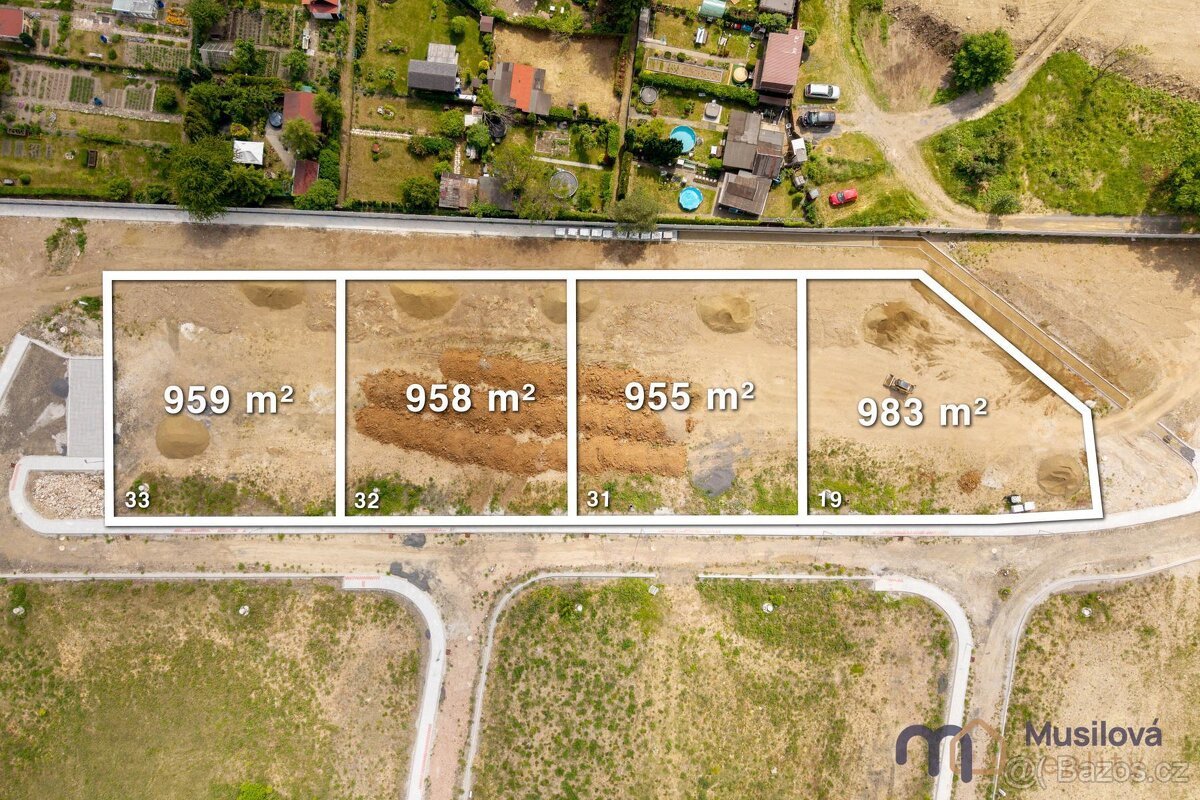 Prodej stavebních pozemků - Novosedlice
