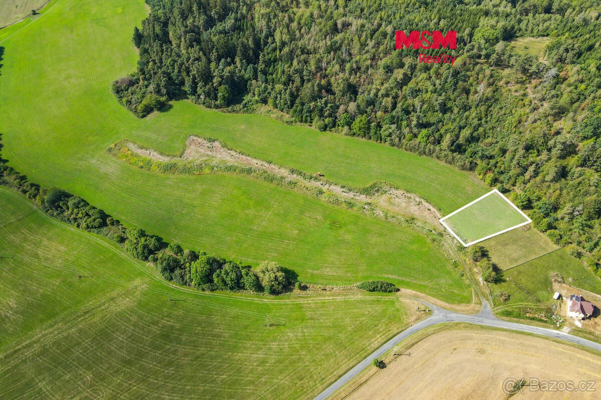Prodej pozemku k bydlení, 1607 m², Bezděkov