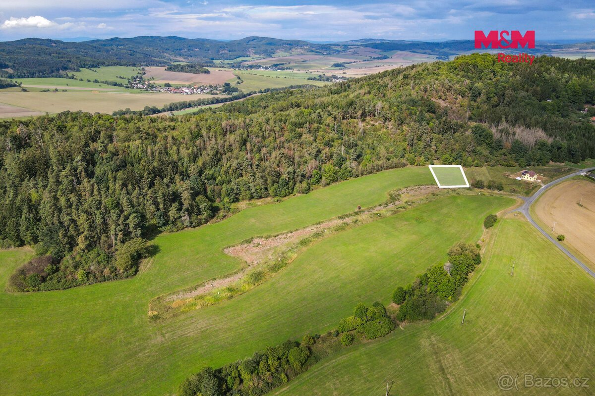 Prodej pozemku k bydlení, 1607 m², Bezděkov