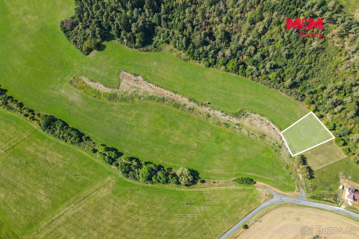Prodej pozemku k bydlení, 1607 m², Bezděkov